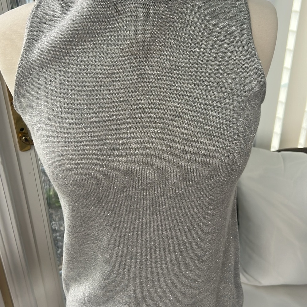 Turtle neck very shimmery the brand is Joseph A. - Picture 3 of 5